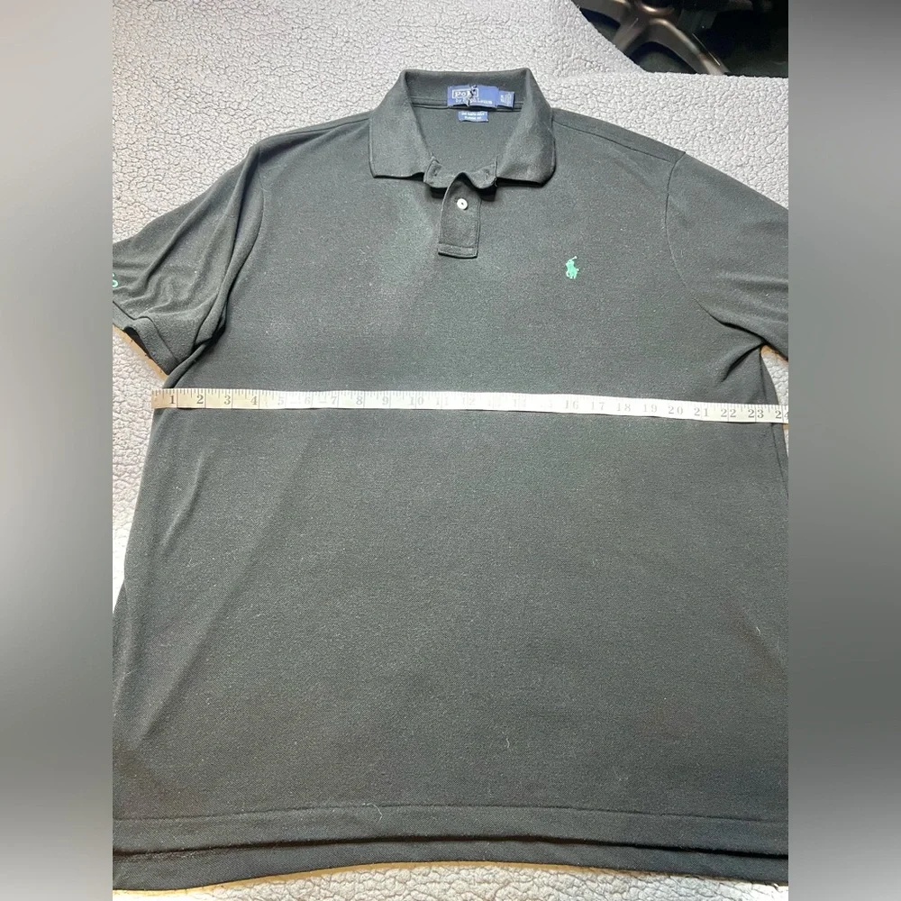 Polo Ralph Lauren Black And Green T Shirt Mens Size XL TG‎